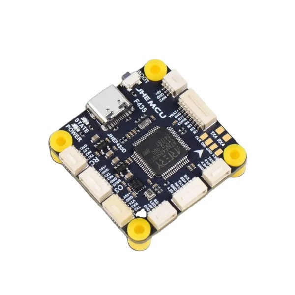 JHEMCU AT32 F435 Flight Control GF30F435 Flower Fly Racing Cross-country Drone Flight Control